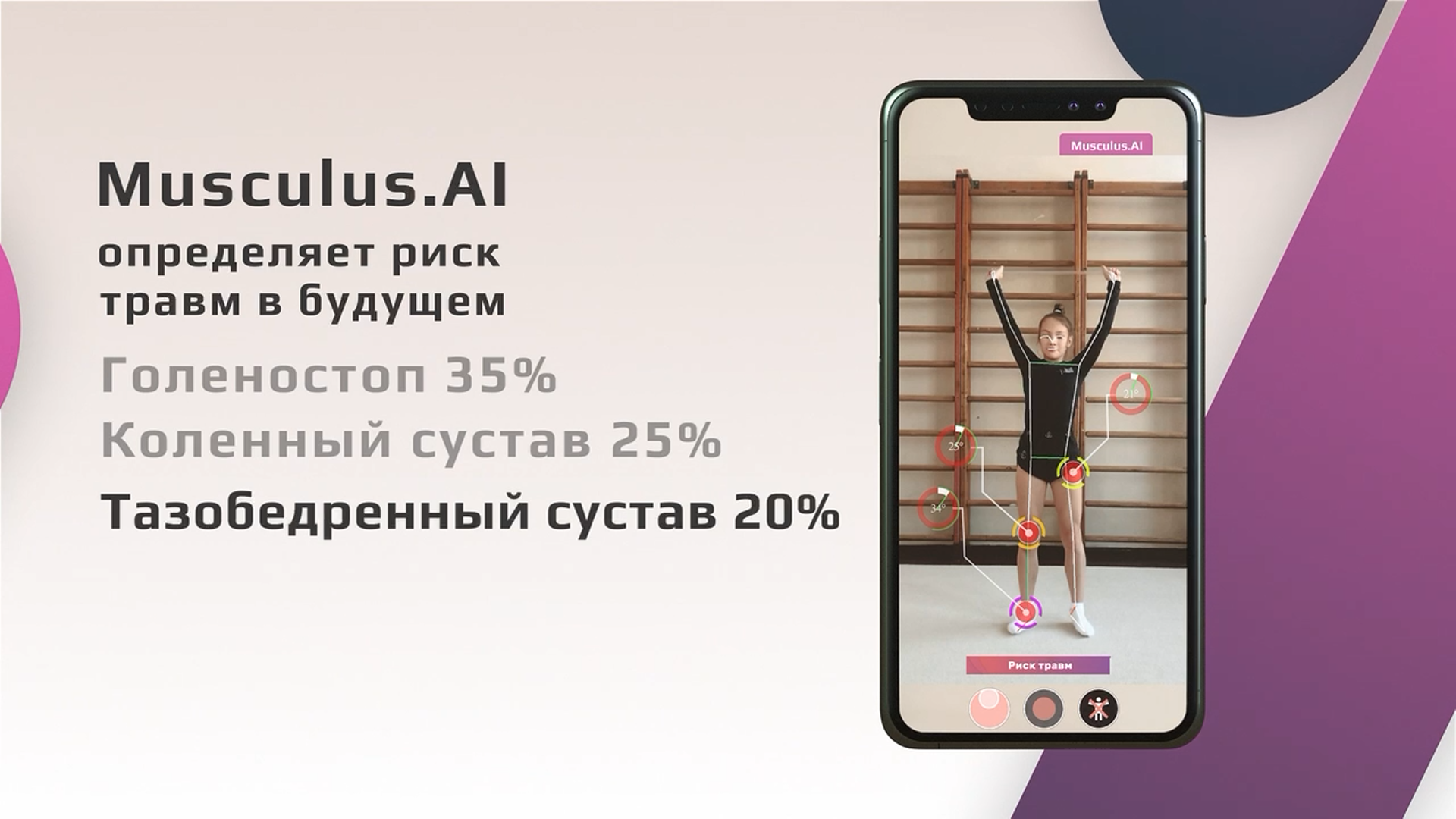 Жизнь без боли. Диагностика опорно-двигательного аппарата с Musculus.ai —  афиша спортивных событий Спортмастер