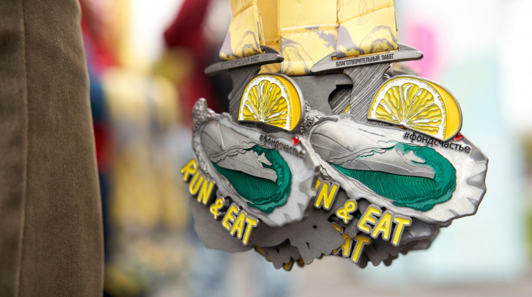 Благотворительный гастрономический забег «RUN & EAT»